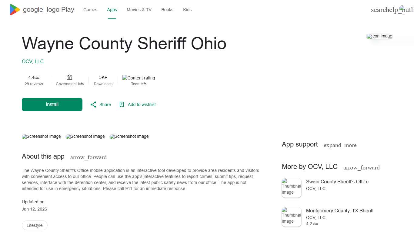 Wayne County Sheriff Ohio - Apps on Google Play
